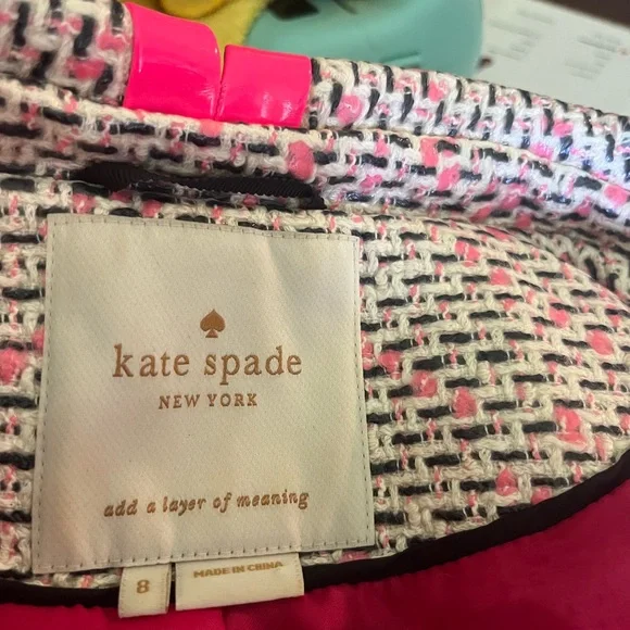 Lightweight Kate Spade size 8 Pierce coat - Picture 10 of 11